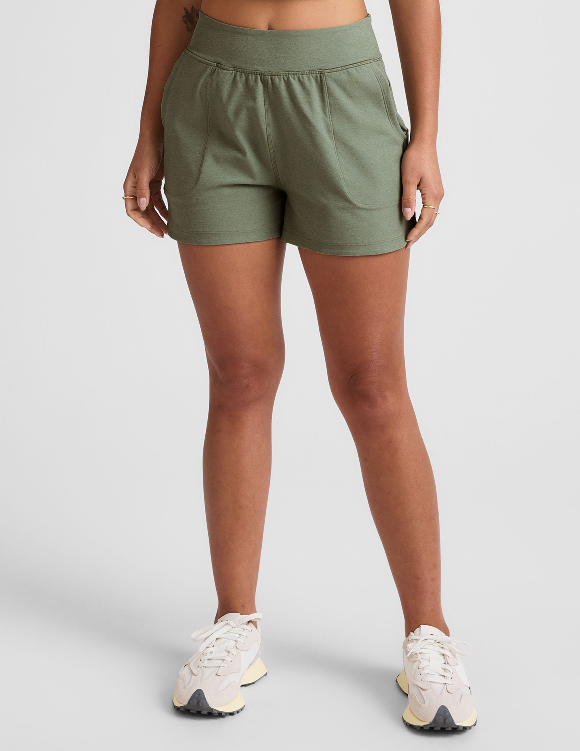 Beyond Yoga Spacedye Move Up 3-Inch Mid-Rise Women's Active & Casual Shorts