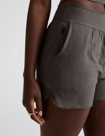 Women's Spacedye Move Up 3-Inch Inseam Athletic Shorts with Pockets