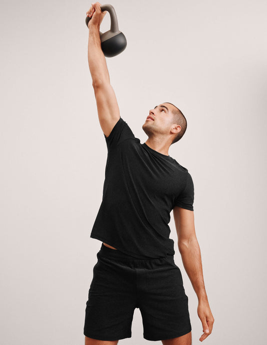 Ultimate Men's Spacedye Performance Shorts: Relaxed Fit, 7-Inch Inseam, Zipper Pockets