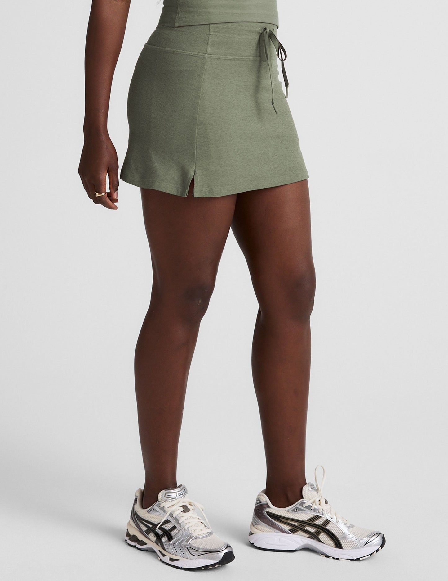 Spacedye Go Pocket Mini Skirt: A-Line, High-Waisted, Activewear with Pockets