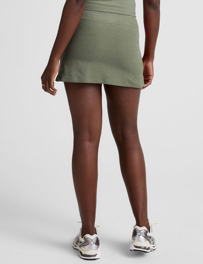 Spacedye Go Pocket Mini Skirt: A-Line, High-Waisted, Activewear with Pockets