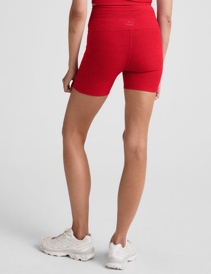 Beyond Yoga Spacedye Go Pocket High-Waisted 5-Inch Biker Shorts