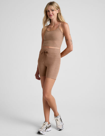Spacedye Go Pocket High-Waisted 5-Inch Inseam Biker Shorts with Pockets