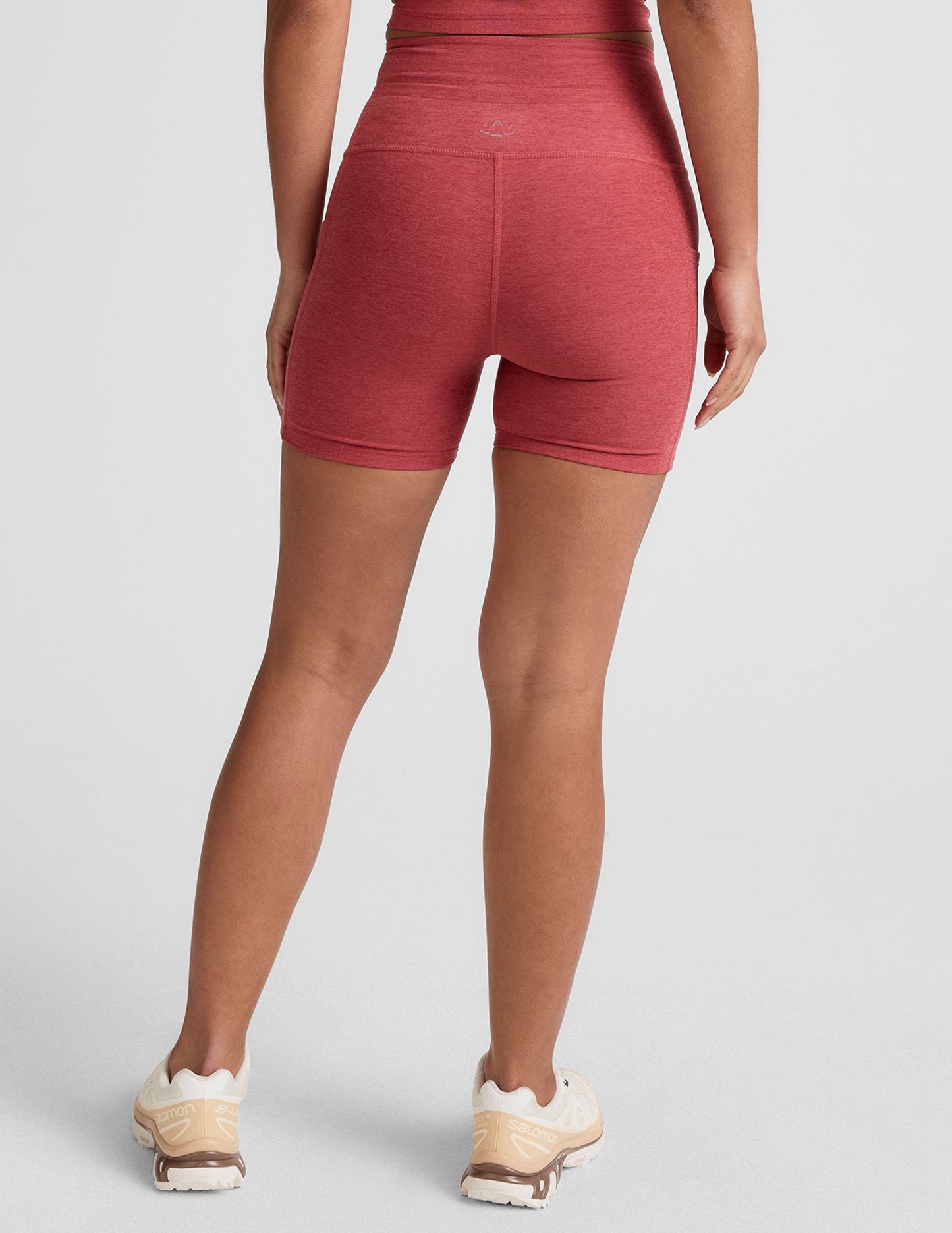 Spacedye Go Pocket 5-Inch Biker Shorts: High-Waisted, Drawstring, Side Pockets