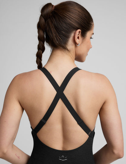 Ultimate Spacedye Play Angles Jumpsuit - Supportive, Stylish, and Comfortable Activewear Bodysuit
