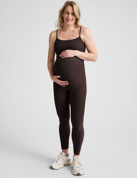 Comfortable Spacedye Maternity Jumpsuit: Soft, Supportive, Stylish, and Versatile for Moms