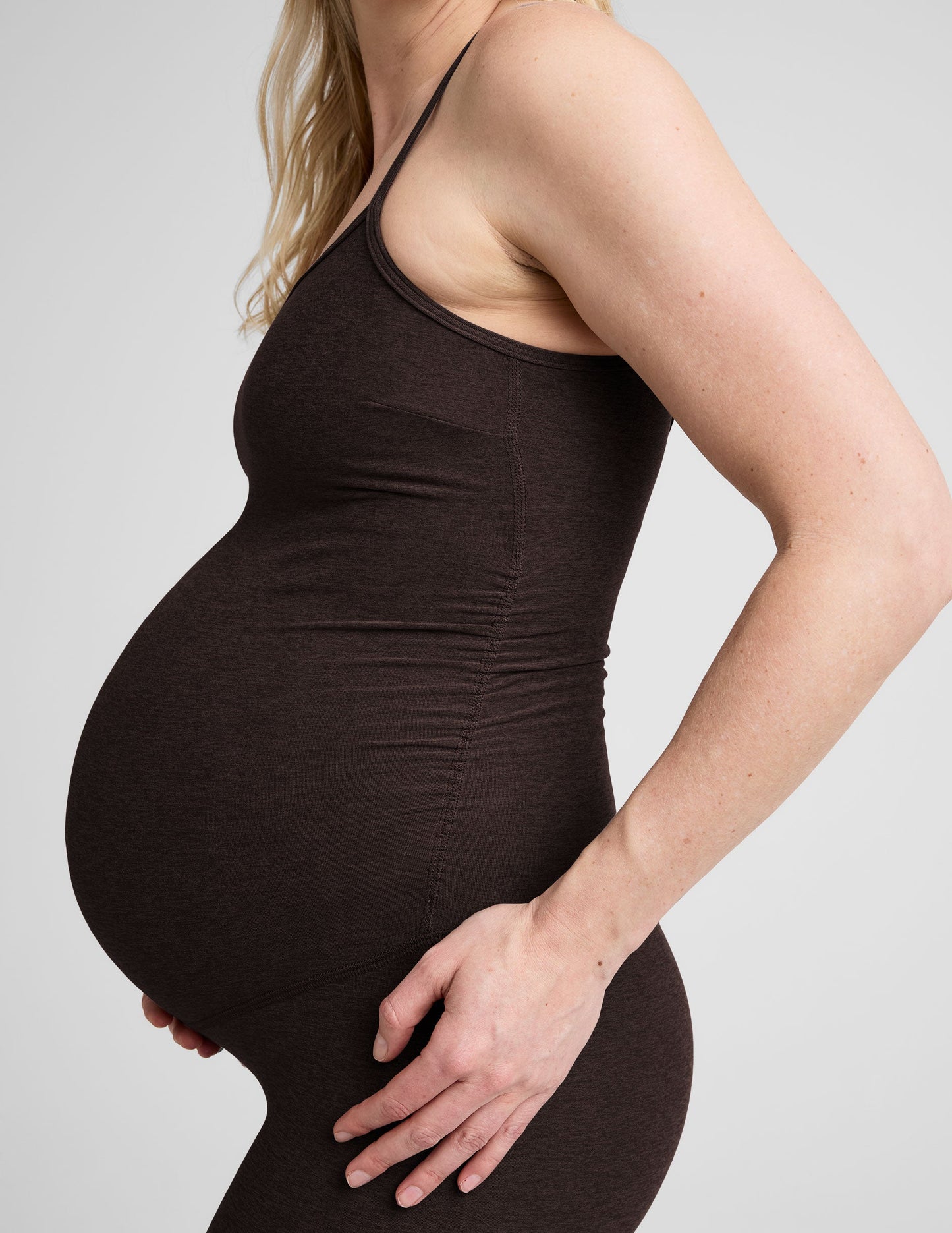 Comfortable Spacedye Maternity Jumpsuit: Soft, Supportive, Stylish, and Versatile for Moms