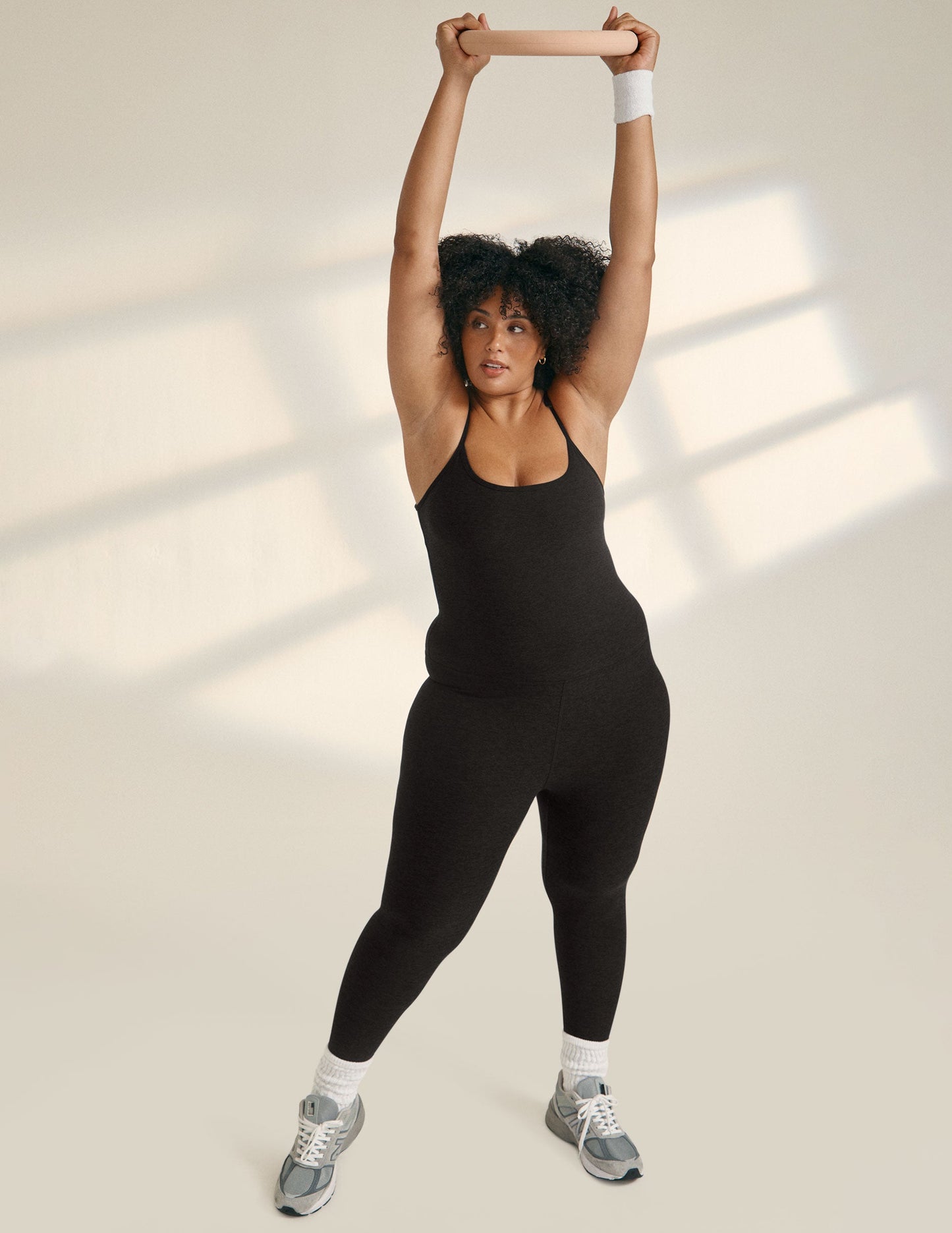 Spacedye Uplevel Midi Jumpsuit: Comfortable, Stylish, Versatile Activewear for Women