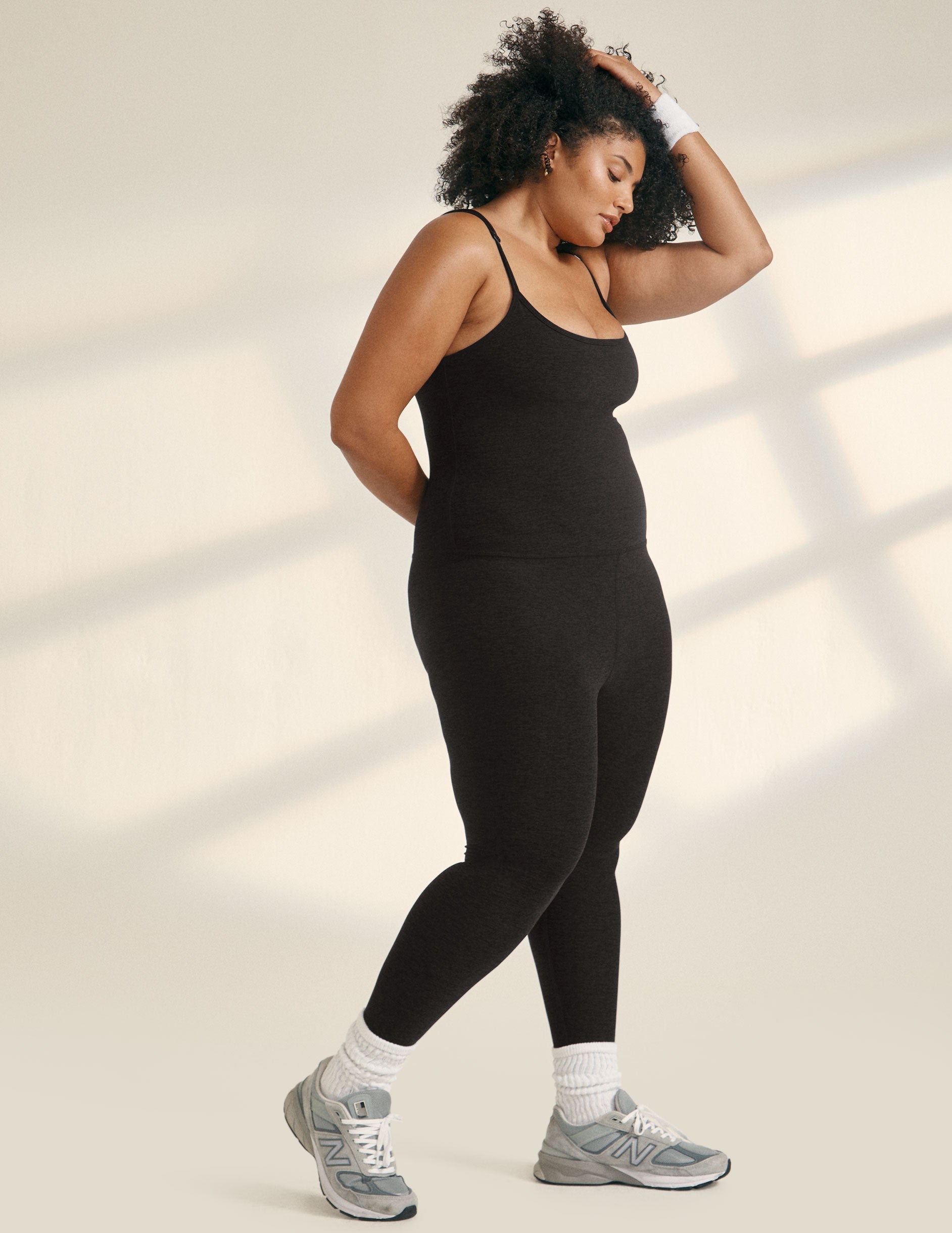 Spacedye Uplevel Midi Jumpsuit: Comfortable, Stylish, Versatile Activewear for Women