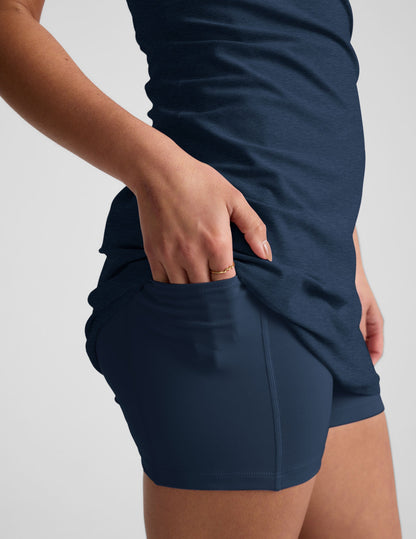 Spacedye Essence Active Dress with Built-in Bodysuit & Convenient Pockets