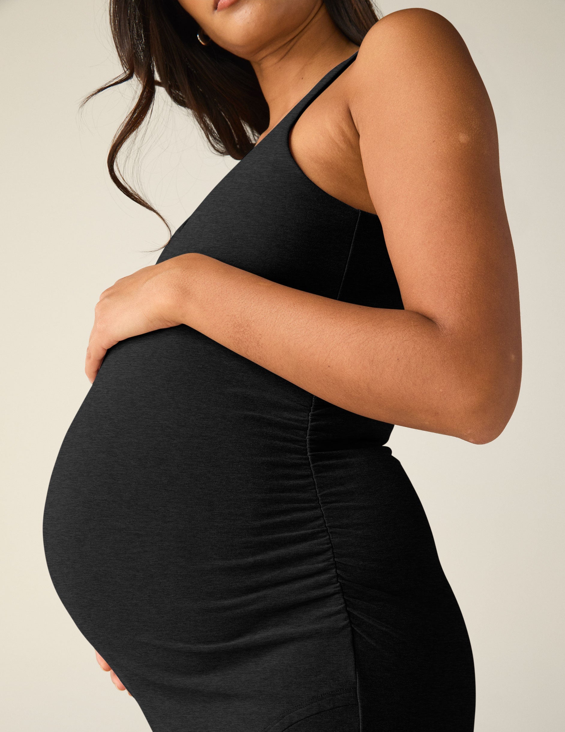 Beyond Yoga Spacedye Maternity Midi Dress: Ultimate Comfort, Support, Flattering Fit