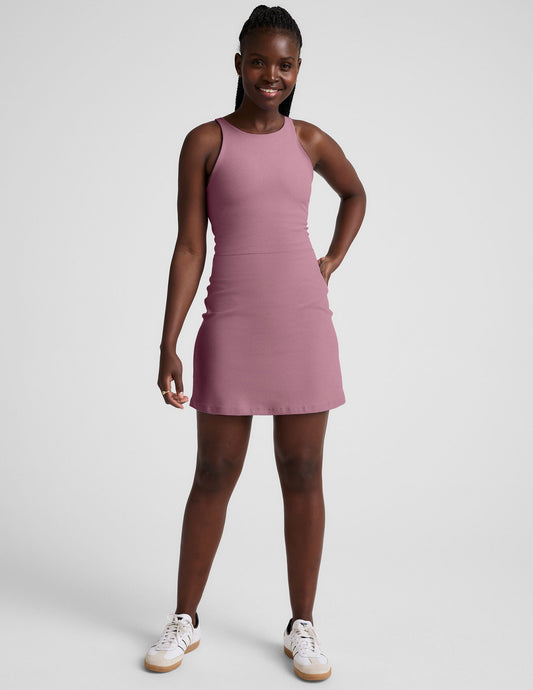 Beyond Yoga Spacedye Refocus High-Neck Racerback Mini Dress for Women