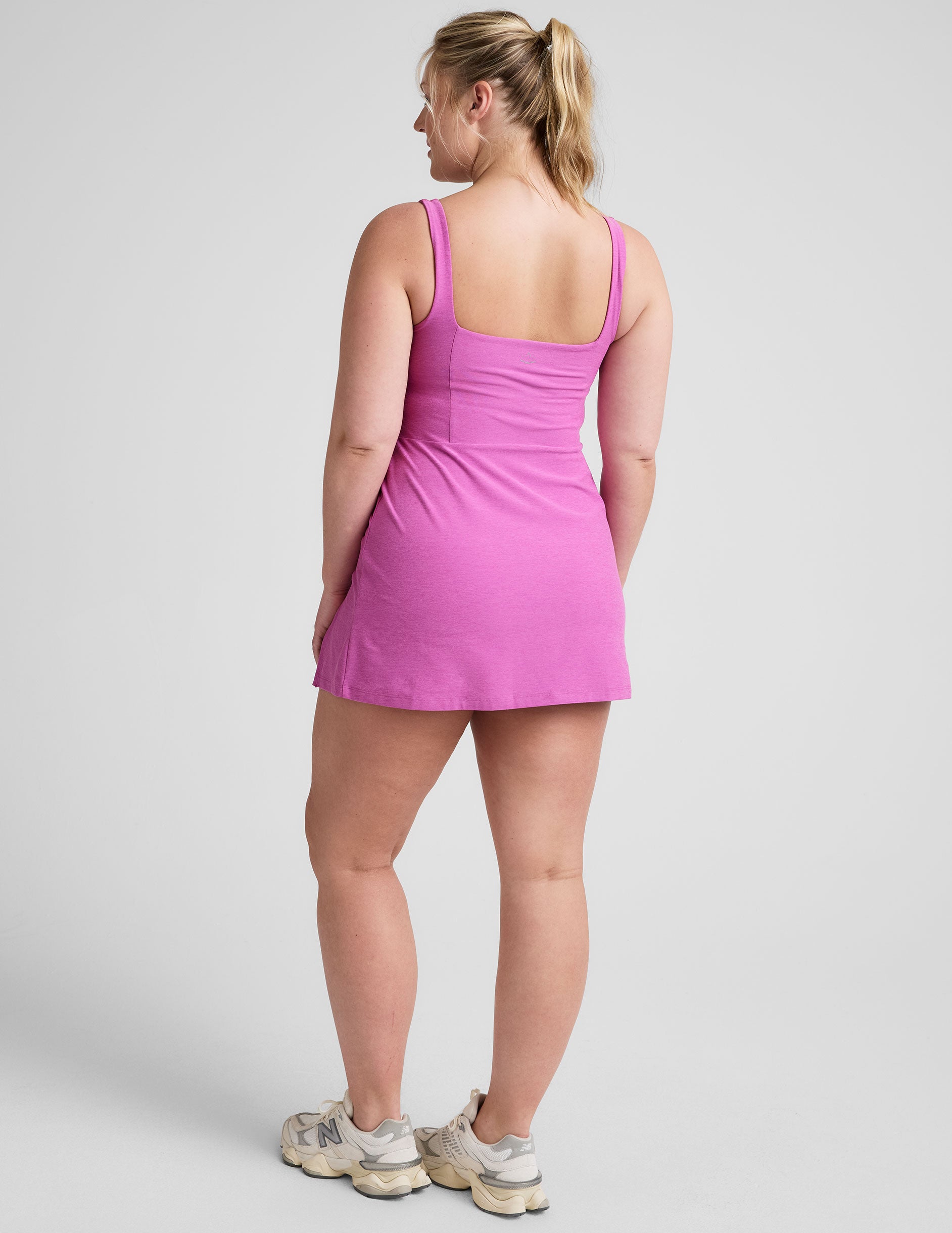 Beyond Yoga Spacedye Mini Dress: Active Lifestyle, Built-in Shorts, Pockets