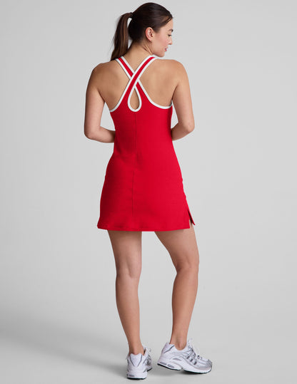 Spacedye Active Mini Dress with Built-in Bodysuit for Athletic Performance