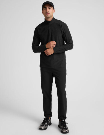 Ultra-Soft Spacedye Terrain Men's Quarter Zip – Moisture-Wicking Performance Fleece