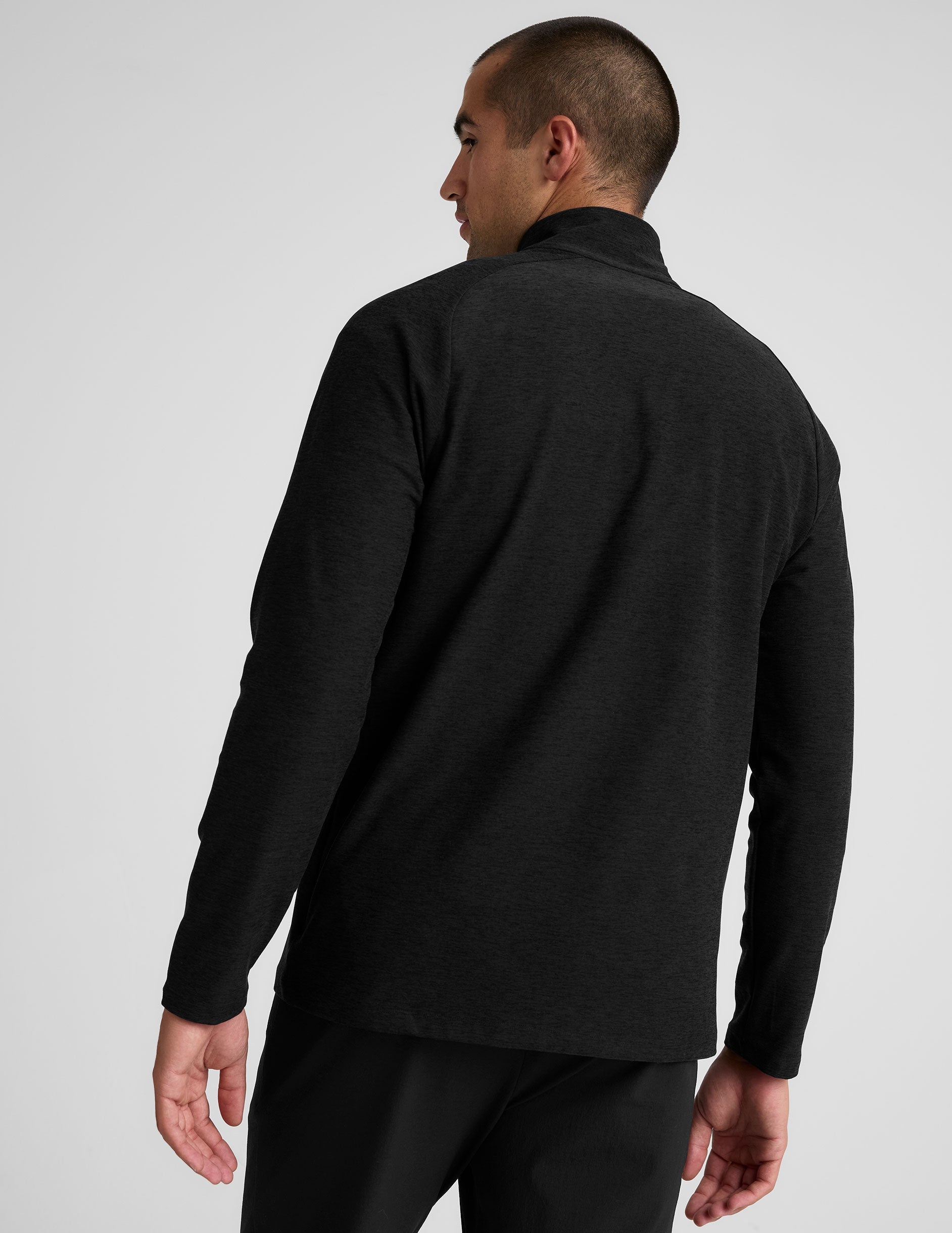 Ultra-Soft Spacedye Terrain Men's Quarter Zip – Moisture-Wicking Performance Fleece