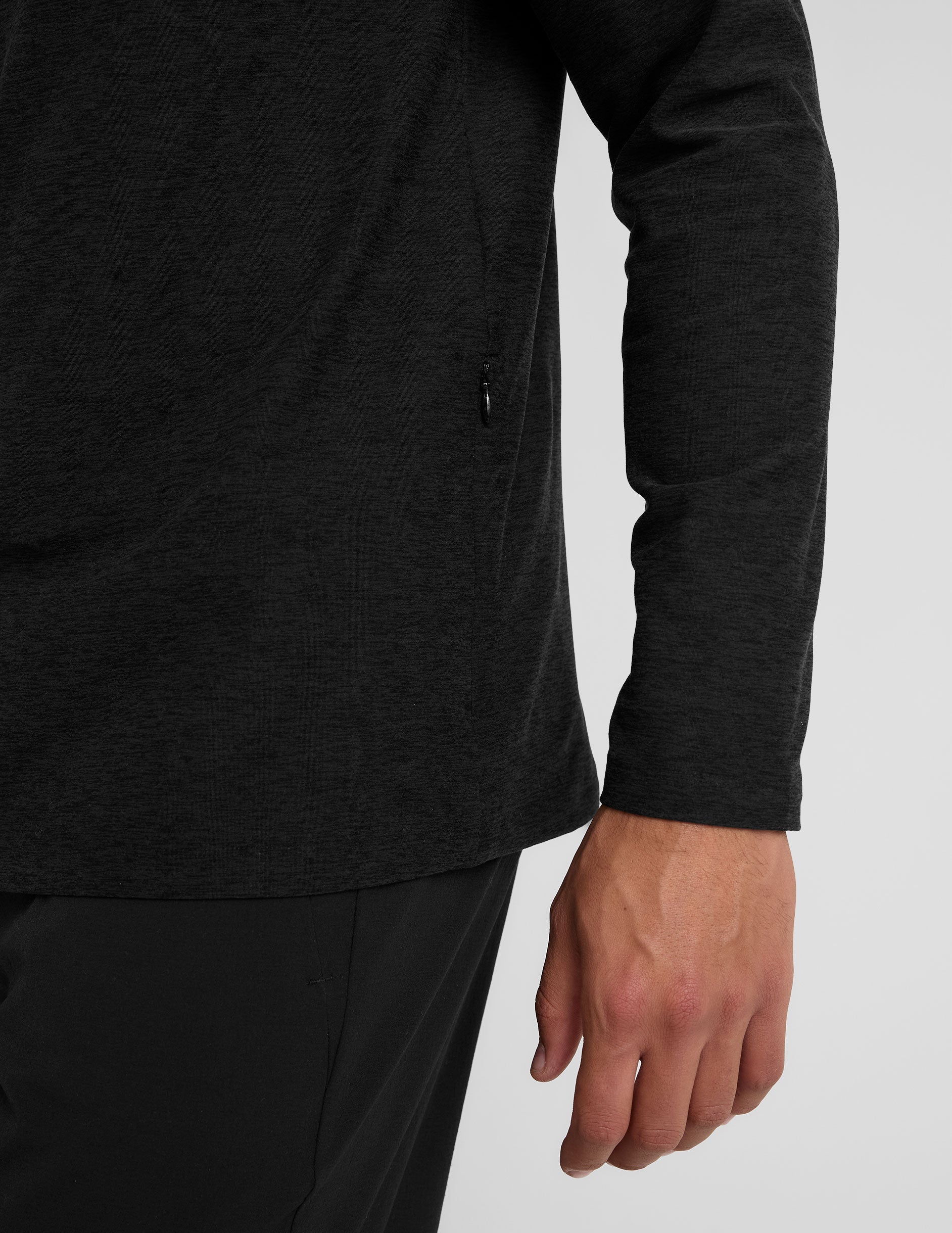 Ultra-Soft Spacedye Terrain Men's Quarter Zip – Moisture-Wicking Performance Fleece