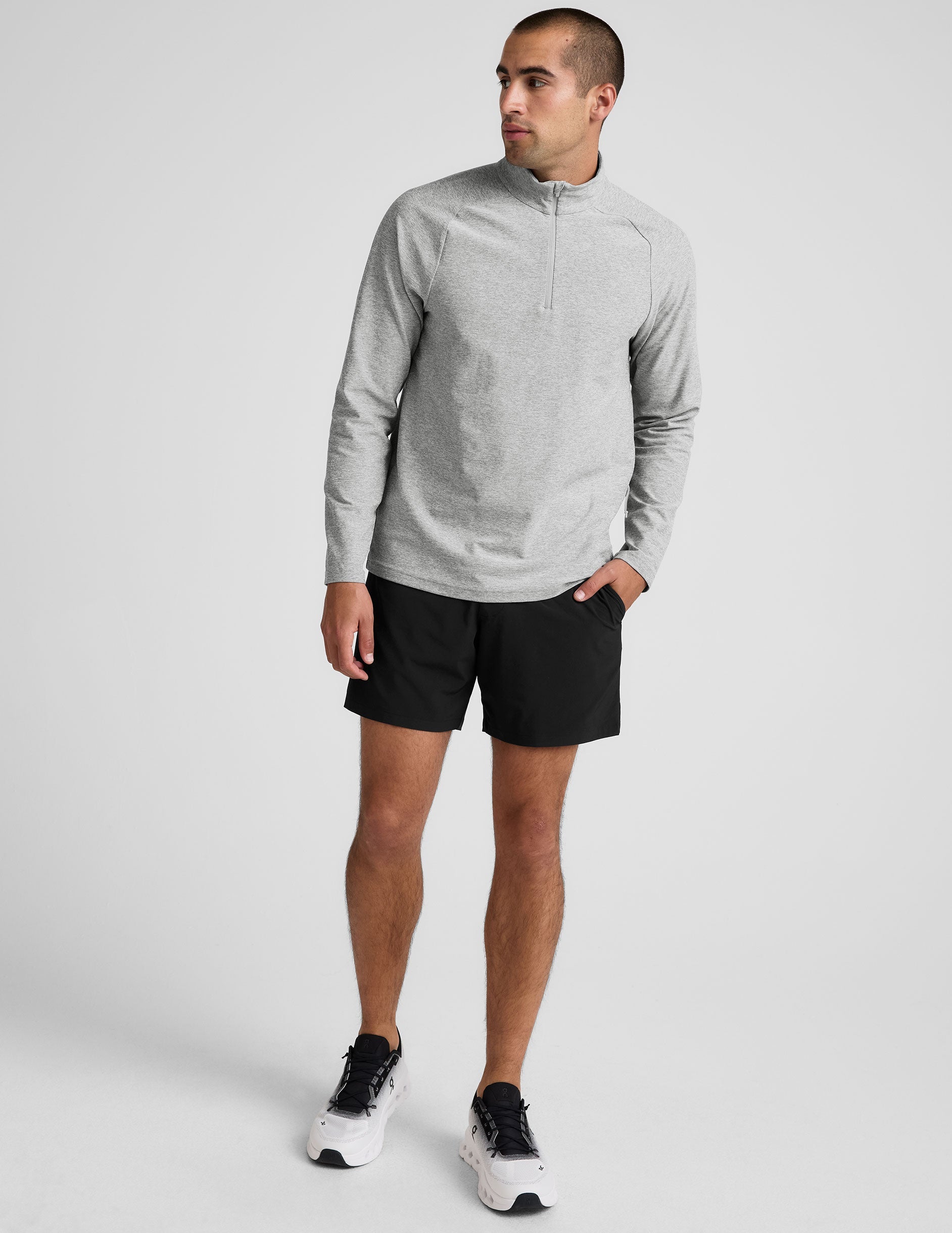 Ultra-Soft Spacedye Men's Quarter Zip Pullover - Active Performance Top