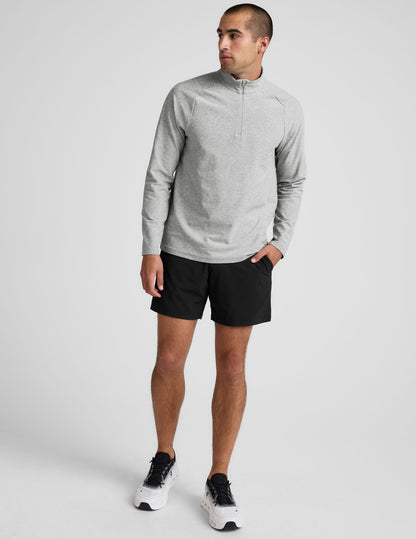 Ultra-Soft Spacedye Men's Quarter Zip Pullover - Active Performance Top