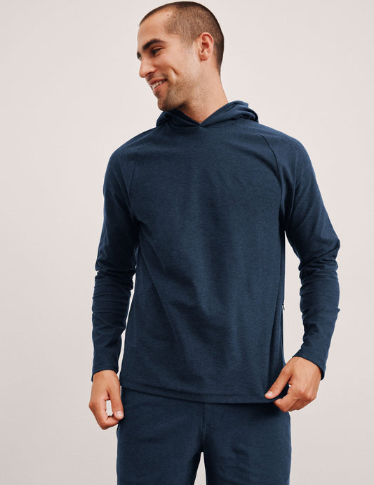 Men's Spacedye Go-To Slim-Fit Hoodie: Ultra-Soft, Moisture-Wicking, Invisible Pocket