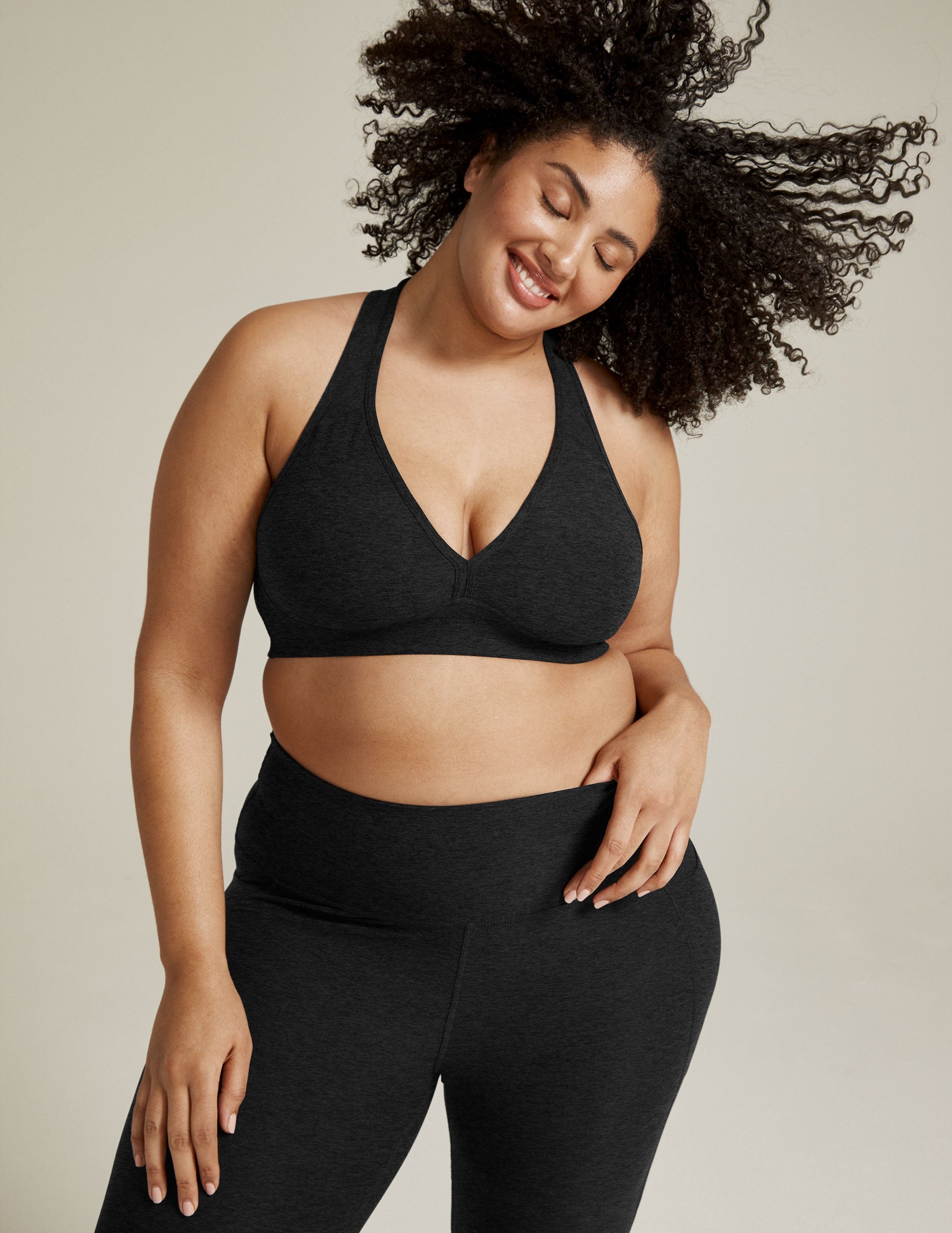 Spacedye Lift Your Spirits Sports Bra: Body-Contouring, Removable Pads, Medium Support