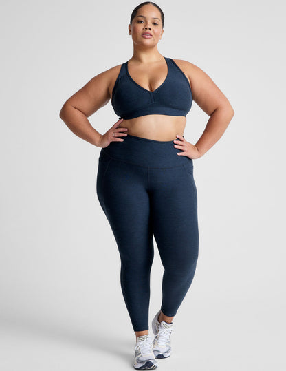 Spacedye Lift Your Spirits: Optimal Comfort Sports Bra with Removable Pads