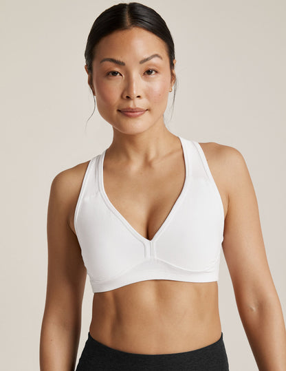Beyond Yoga Spacedye Lift Your Spirits Comfortable Support Workout Sports Bra