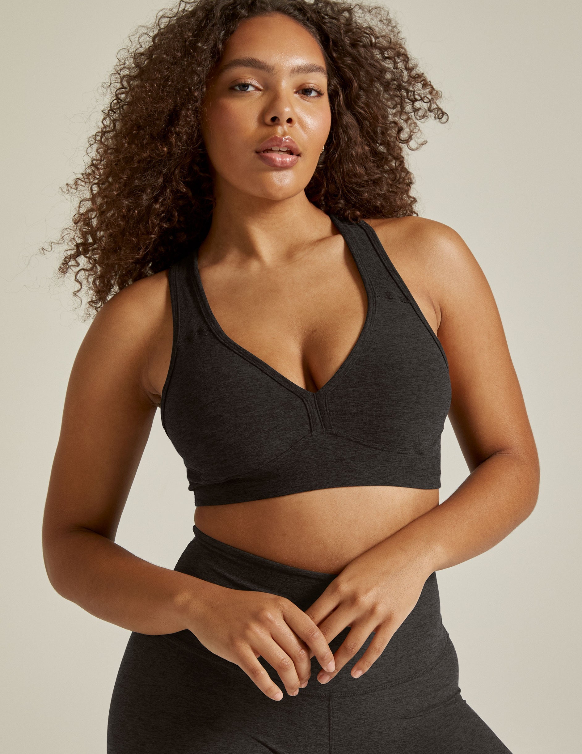 Spacedye Lift Your Spirits Sports Bra: Body-Contouring, Removable Pads, Medium Support