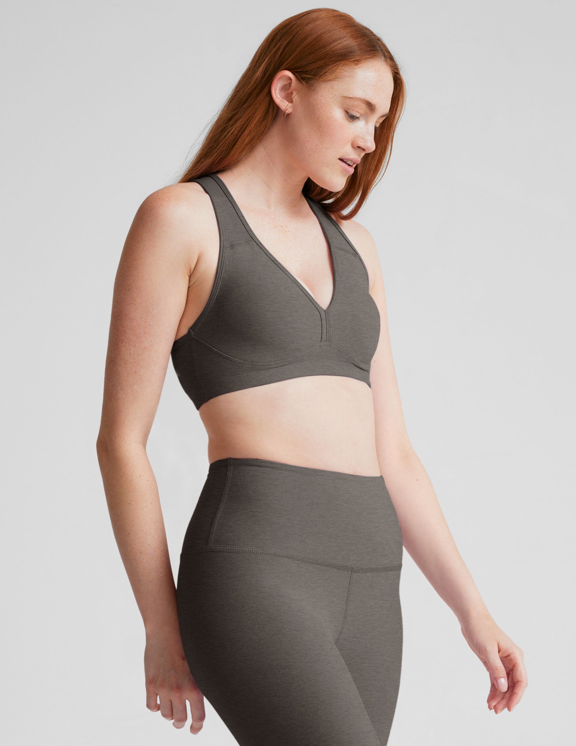 Beyond Yoga Spacedye Lift Your Spirits Bra: Medium Support with Removable Pads
