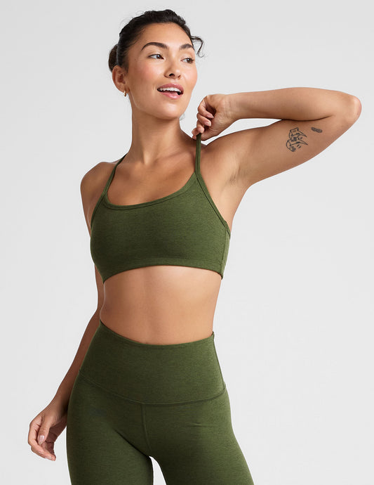 Beyond Yoga Spacedye Slim Racerback Bra: Moisture-Wicking, Medium Support Activewear