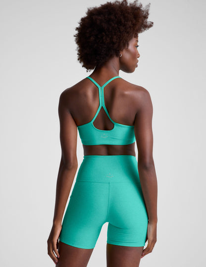Spacedye Slim Racerback Yoga Bra: Soft, Supportive, Moisture-Wicking Activewear