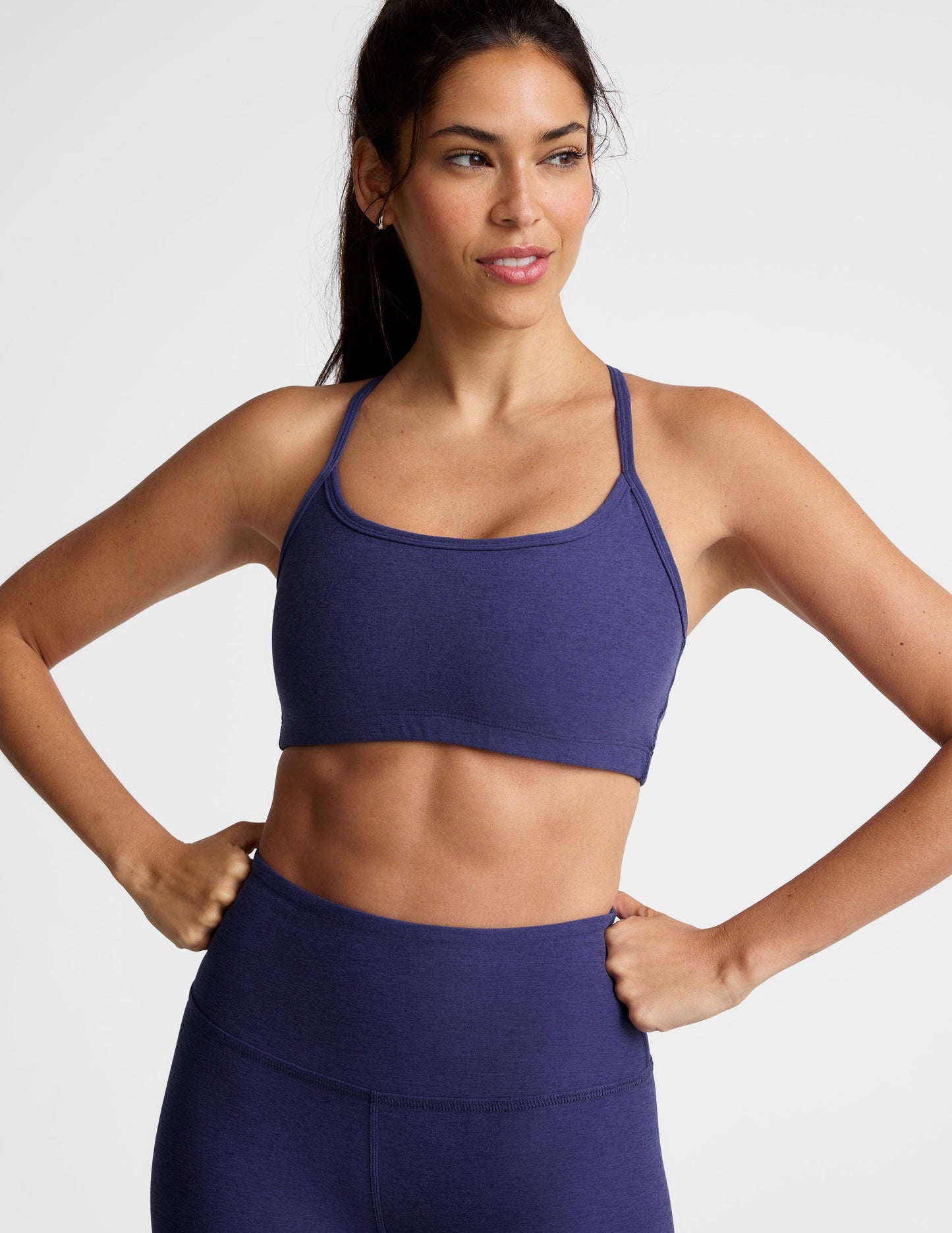 Beyond Yoga Spacedye Slim Racerback Bra: Soft, Supportive, Moisture-Wicking, UV Protection