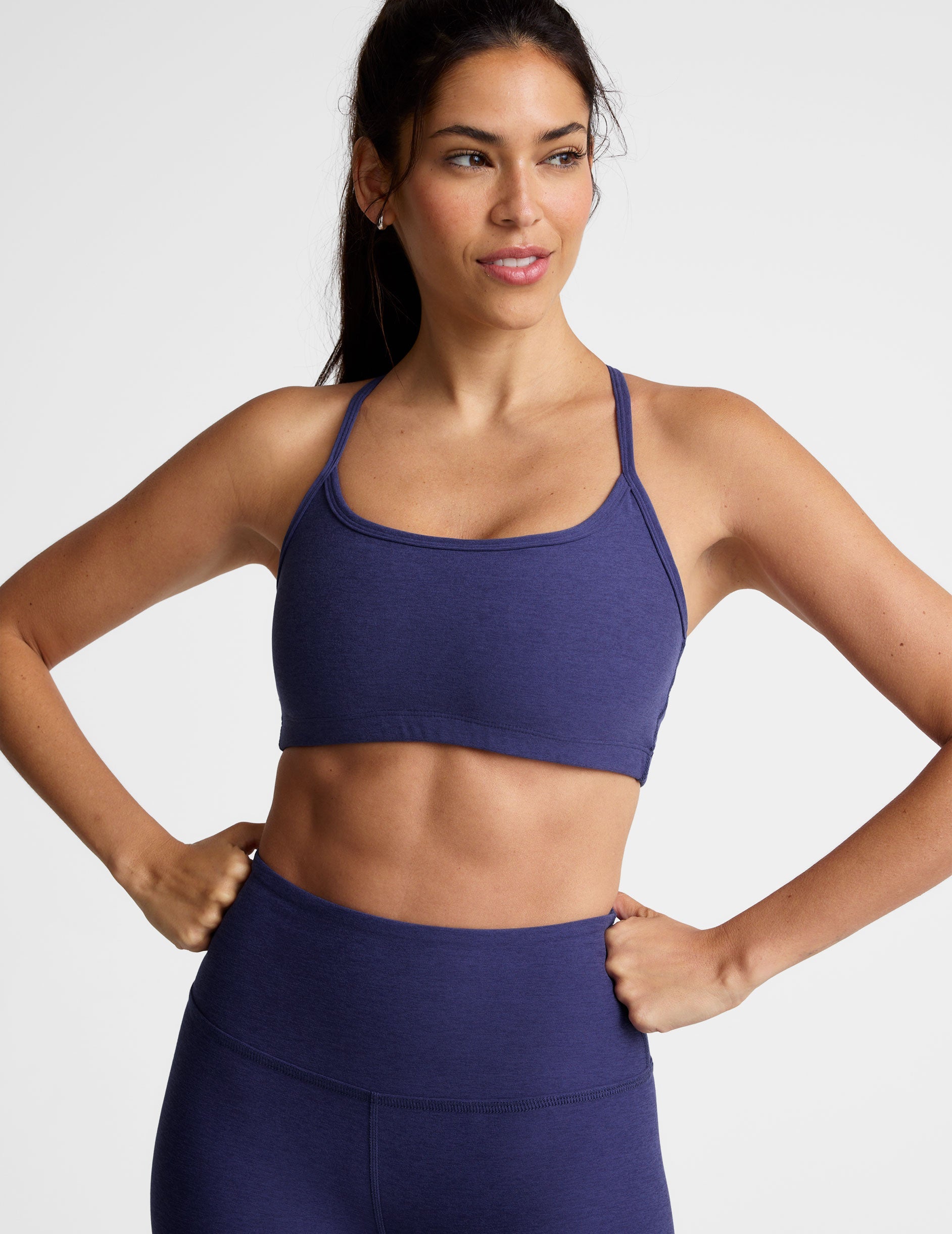 Beyond Yoga Spacedye Slim Racerback Bra: Soft, Supportive, Moisture-Wicking, UV Protection