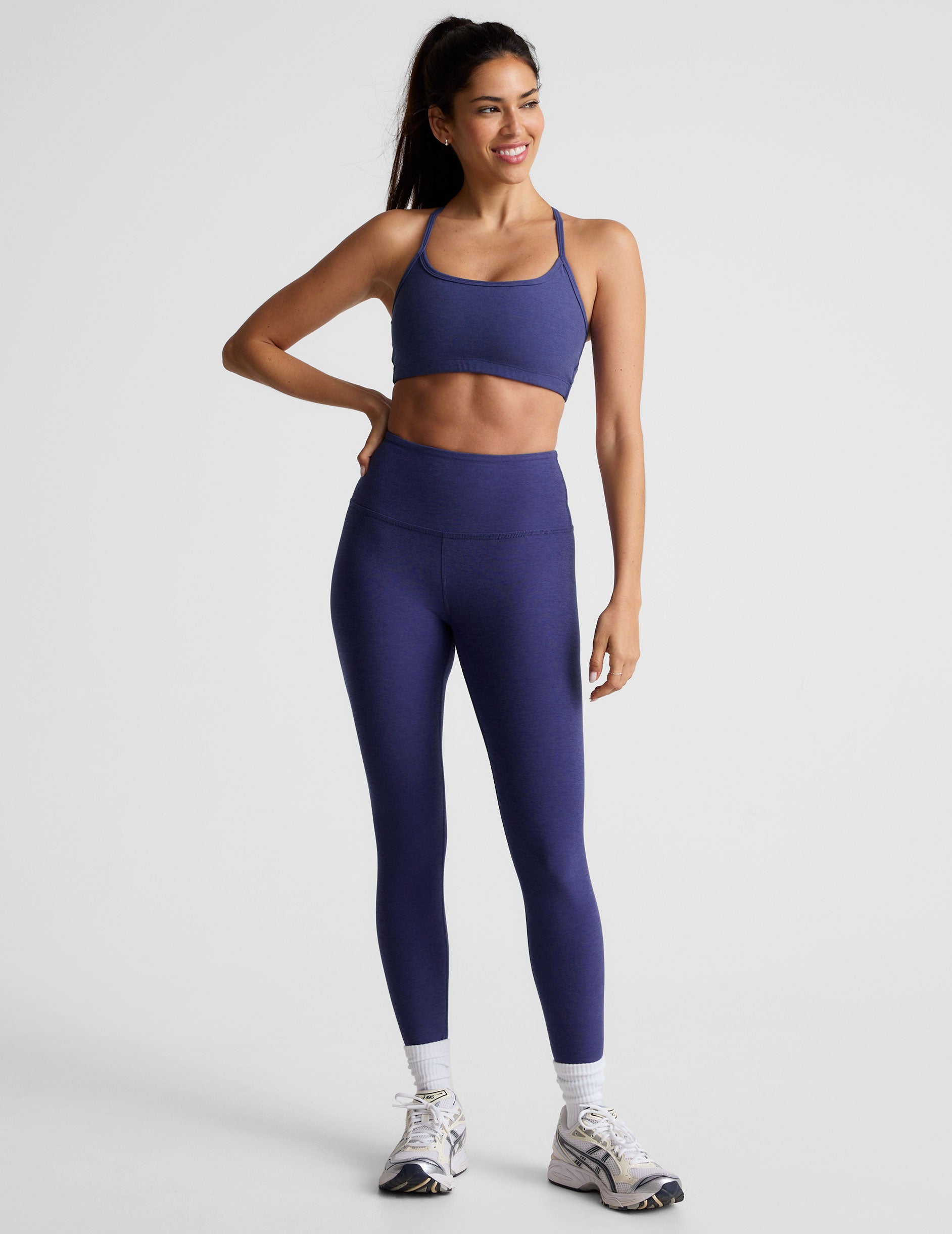 Beyond Yoga Spacedye Slim Racerback Bra: Soft, Supportive, Moisture-Wicking, UV Protection