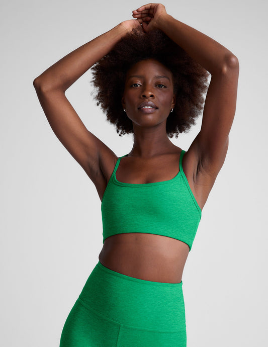 Beyond Yoga Spacedye Slim Racerback Bra: Soft, Supportive, Moisture-Wicking, Keyhole Back Design