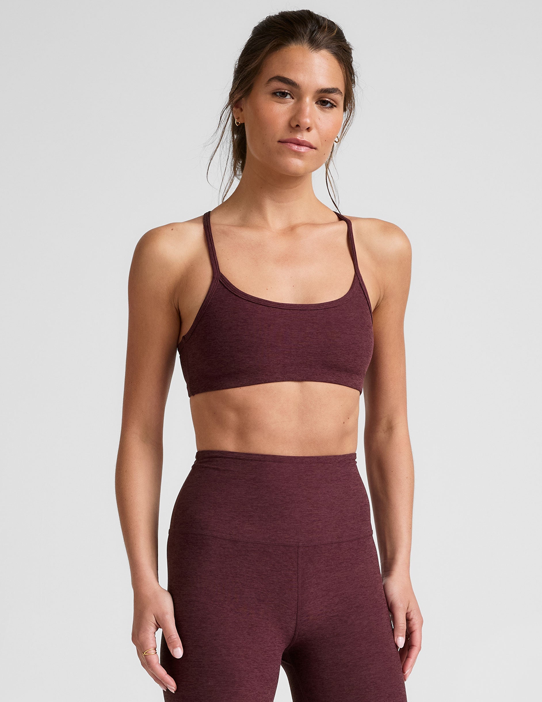 Beyond Yoga Spacedye Slim Racerback Bra: Flexible, Supportive, Moisture-Wicking for Active Comfort