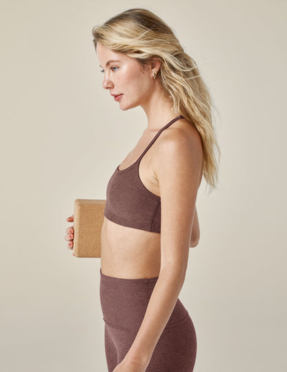 Beyond Yoga Spacedye Slim Racerback Bra, Moisture-Wicking Activewear, Medium Support