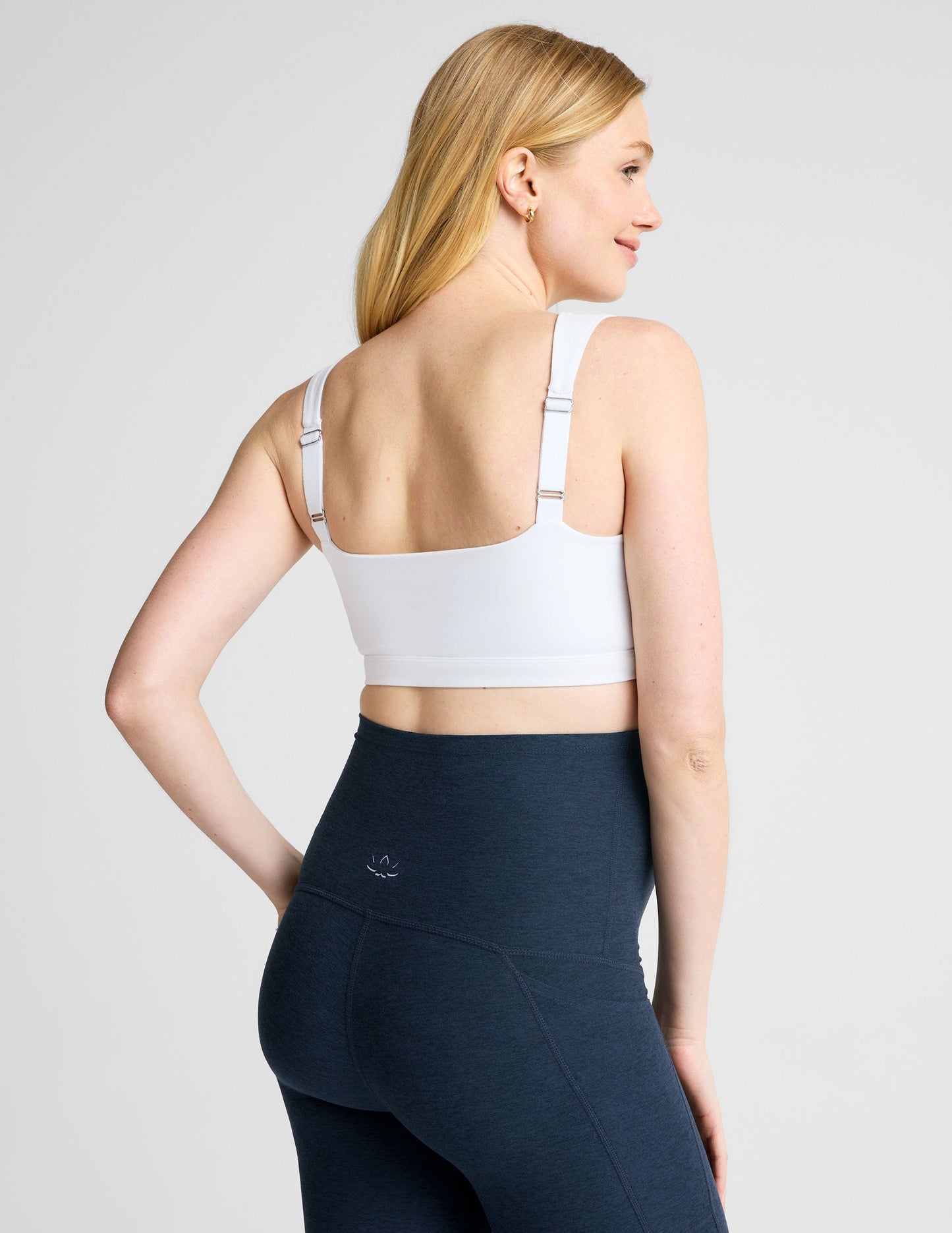Super Soft Spacedye Criss-Crossover Maternity Nursing Bra for Easy Feeding