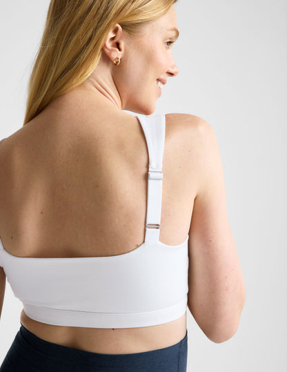 Super Soft Spacedye Criss-Crossover Maternity Nursing Bra for Easy Feeding