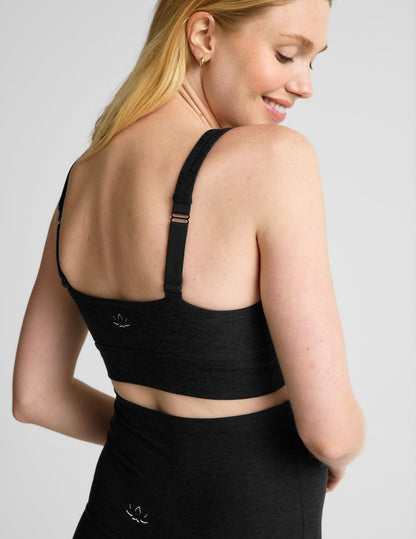 Ultra-Soft Spacedye Criss Crossover Maternity Nursing Bra for Easy Feeding