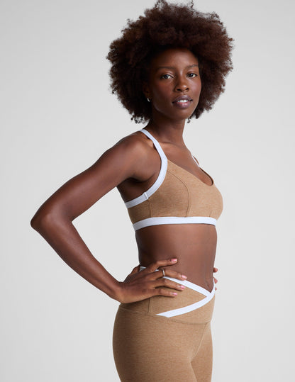 Beyond Yoga Spacedye Outlines V-Neck Active Bra with Medium Support