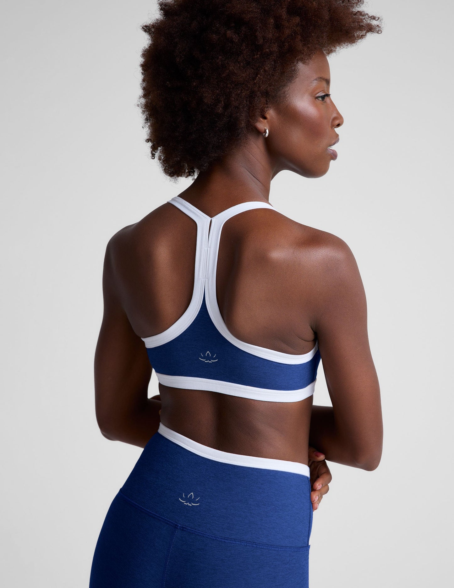 Beyond Yoga Spacedye Outlines Bra: Medium Support V-Neck Active Comfort