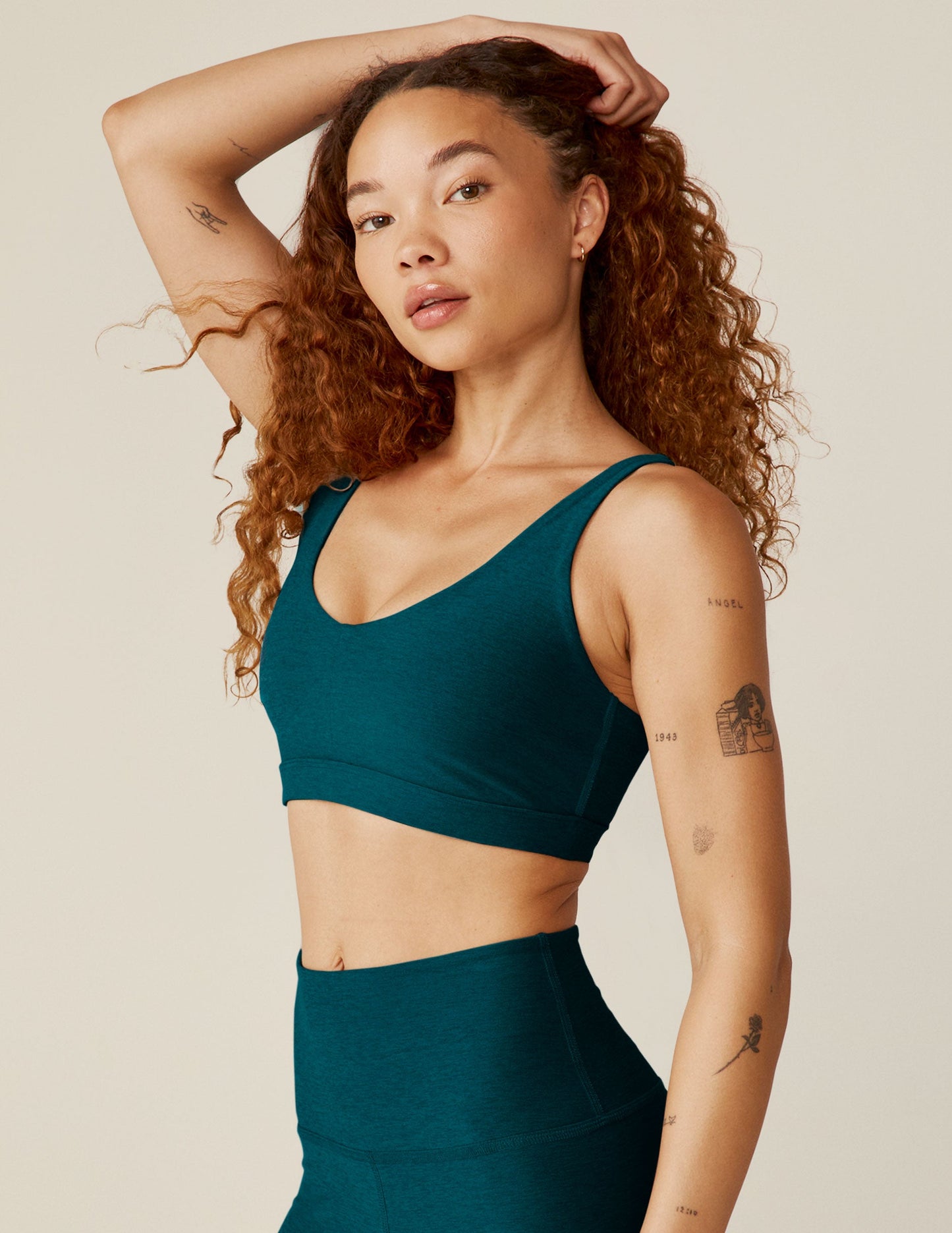 Beyond Yoga Spacedye Embody Bra: Soft, Supportive, Adjustable Scoop Neck