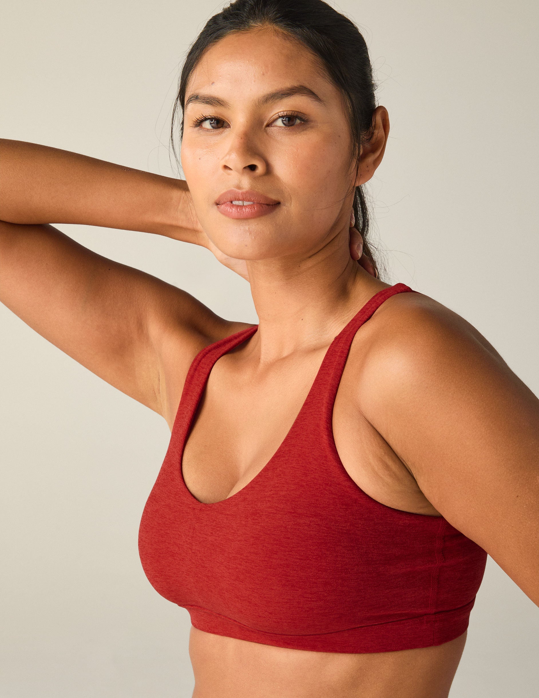 Spacedye Embody Bra: Soft, Supportive Activewear, Adjustable Straps, Removable Pads