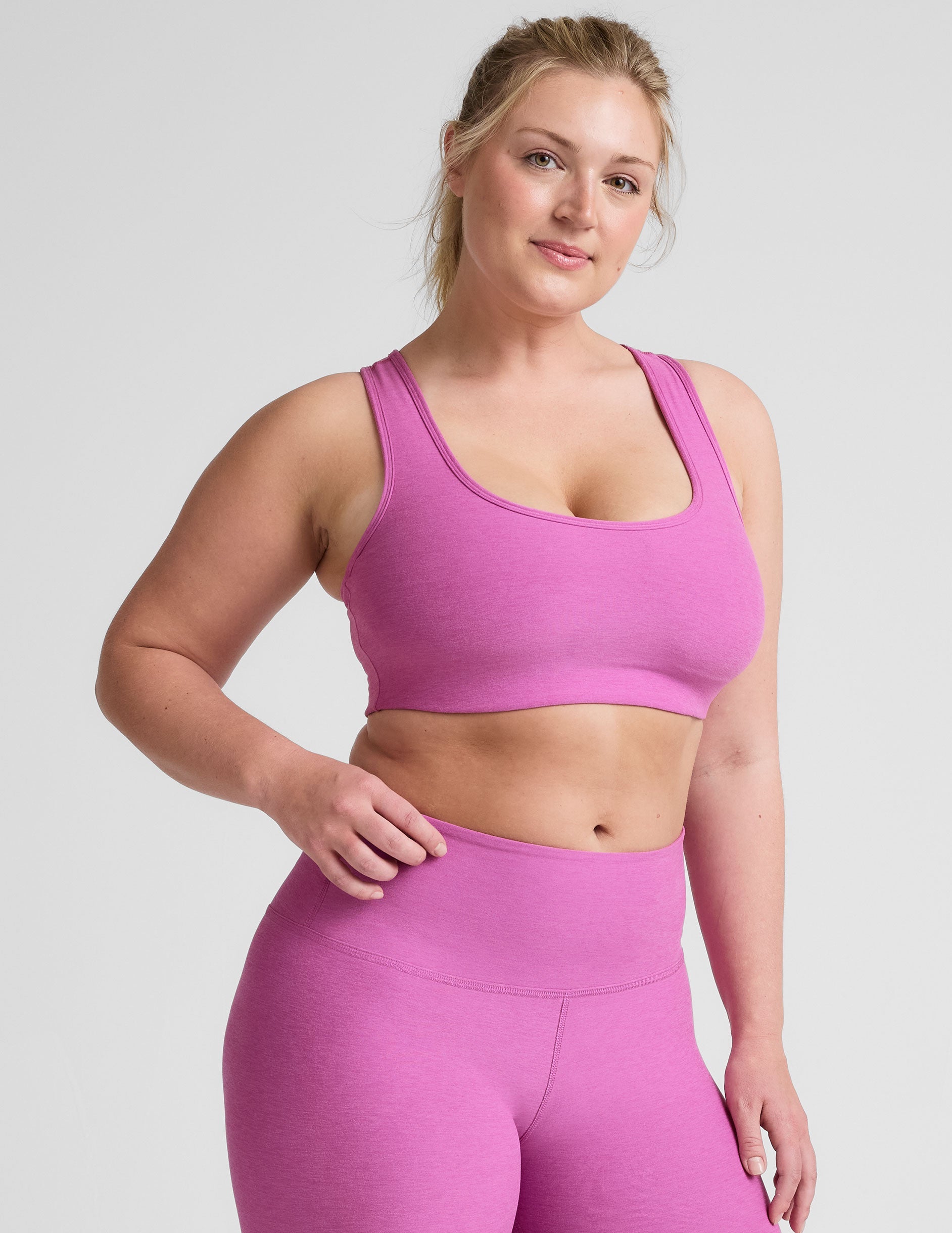 Beyond Yoga Spacedye Simplicity Bra: Racerback, Medium Support, 2-Inch Hemband