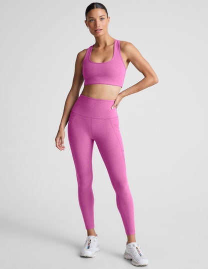 Beyond Yoga Spacedye Simplicity Bra: Racerback, Medium Support, 2-Inch Hemband