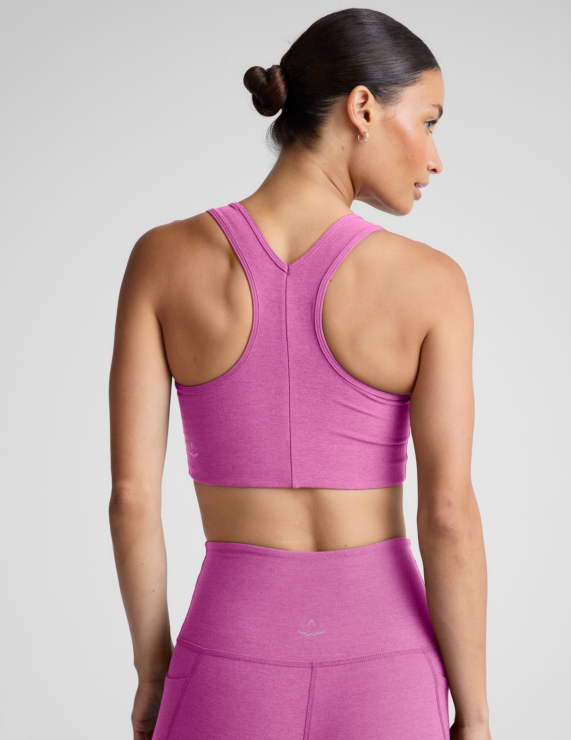 Beyond Yoga Spacedye Simplicity Bra: Racerback, Medium Support, 2-Inch Hemband