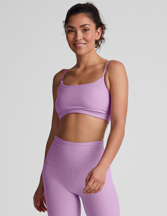 Beyond Yoga Spacedye Shirred Barre Bra: Adjustable Straps for Ultimate Active Comfort
