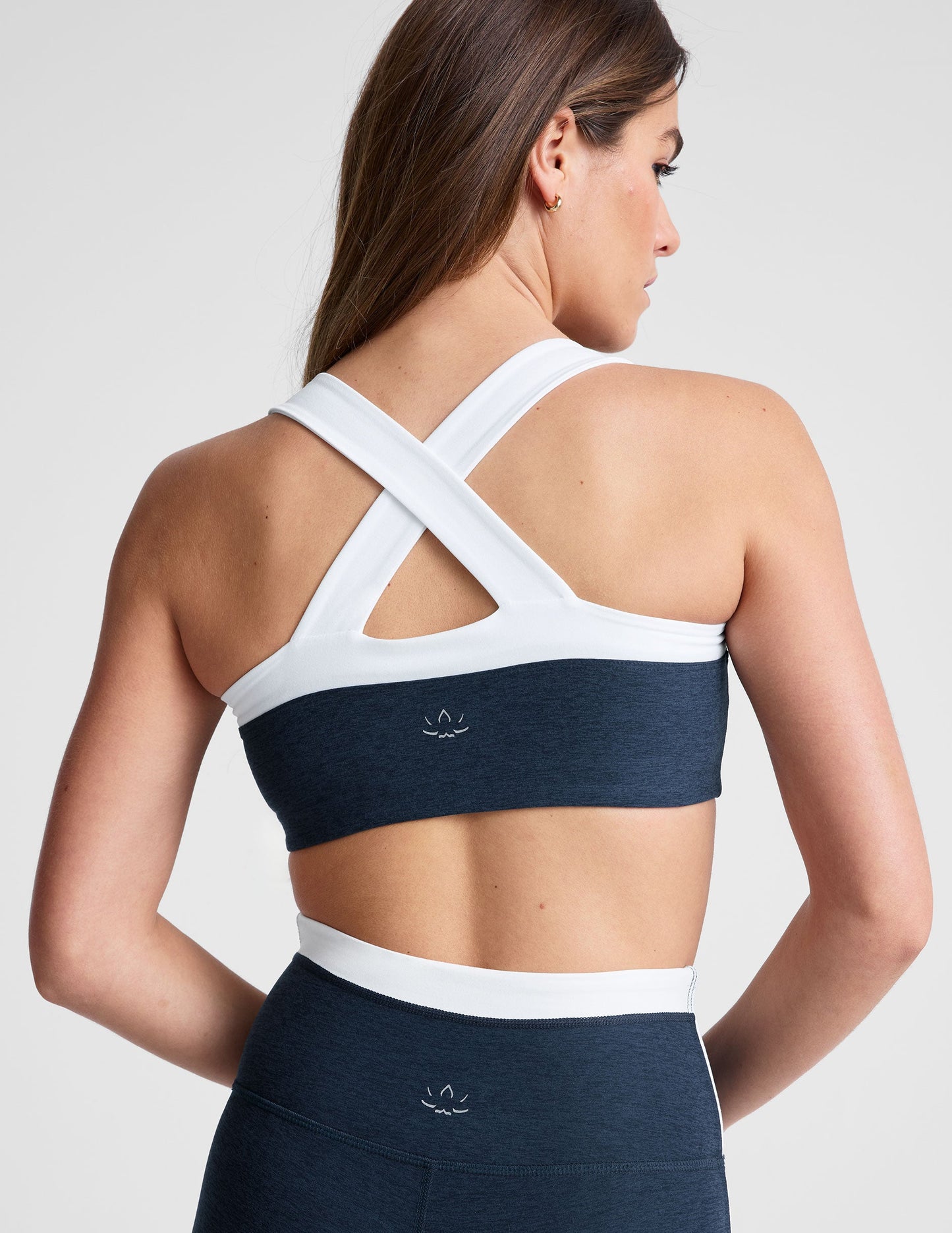 Beyond Yoga Spacedye Trophy Bra: Sweetheart Neckline, Medium Support Top