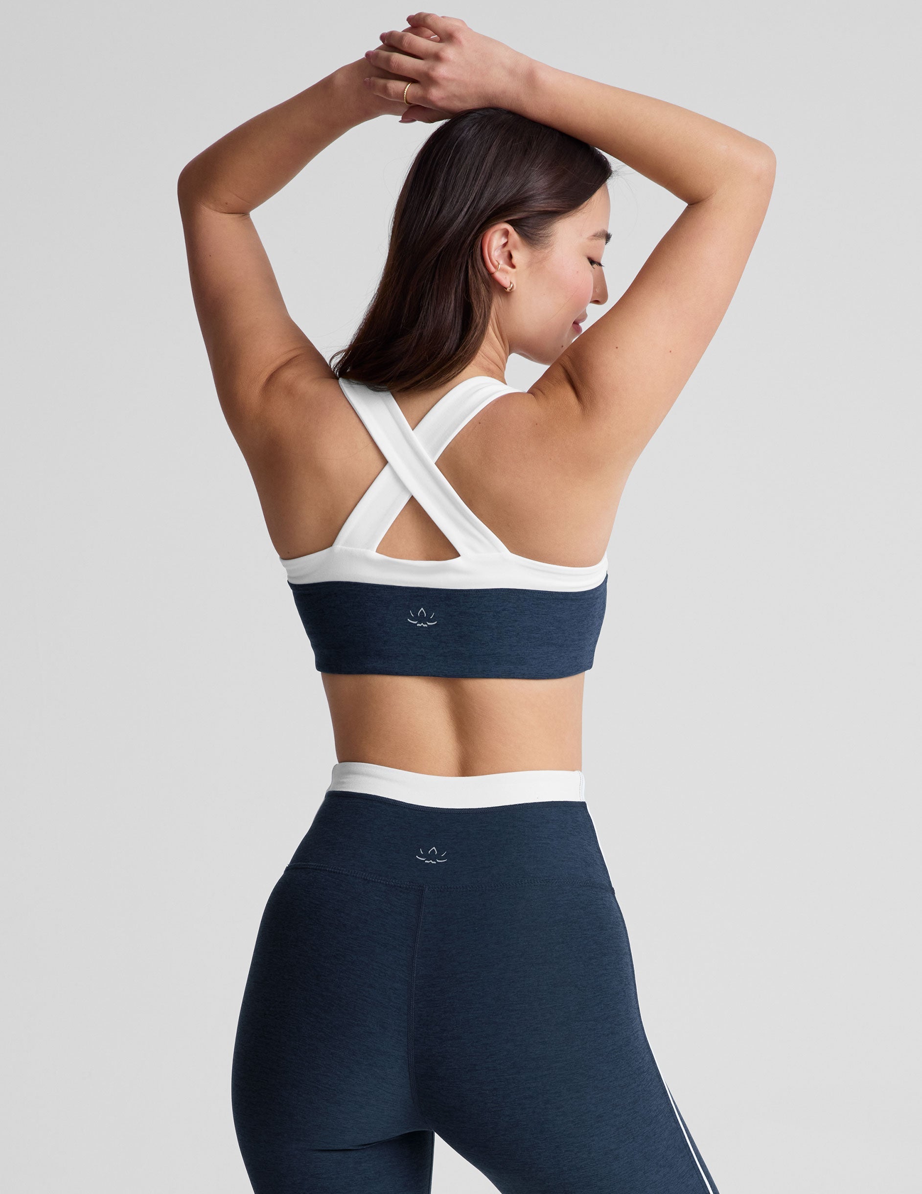 Beyond Yoga Spacedye Trophy Bra: Sweetheart Neckline, Medium Support Top